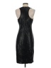 St. John Metallic Black Cocktail Dress Size 4 - photo 2