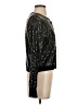 J.Crew Metallic Black Cardigan Size S - photo 4