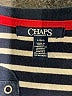 Chaps Stripes Blue Casual Dress Size L - photo 7