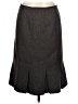 Evan Picone 100% Polyester Chevron-herringbone Gray Formal Skirt Size 10 - photo 1
