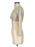 Unbranded Tan 3/4 Sleeve Top Size XXS - photo 5