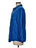 Style&Co 100% Rayon Blue 3/4 Sleeve Button-Down Shirt Size M - photo 5