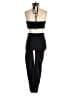 Oh Polly Solid Black Jumpsuit Size 0 - photo 2