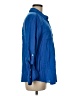 Style&Co 100% Rayon Blue 3/4 Sleeve Button-Down Shirt Size M - photo 4