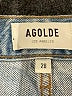 AGOLDE 100% Cotton Hearts Blue Jeans Size 28 waist - photo 4