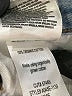 AGOLDE 100% Cotton Hearts Blue Jeans Size 28 waist - photo 5