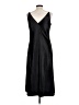 Vince. 100% Polyester Black Cocktail Dress Size L - photo 2