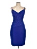 Tadashi Blue Cocktail Dress Size L - photo 1