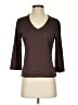 LBH Brown 3/4 Sleeve Top Size XXS (estimated) - photo 1