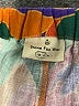 Stone Fox 100% Linen Tropical Orange Shorts Size XS - photo 3