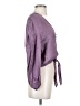 Zara Purple Long Sleeve Blouse Size XS - photo 4