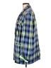 Collusion Plaid Blue Blazer Size 10 - photo 5
