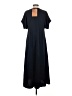 Julia Allert 100% Polyester Black Blue Casual Dress Size XS - photo 2
