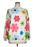 Shein Curve Floral White Pullover Sweater Size 1X - photo 1