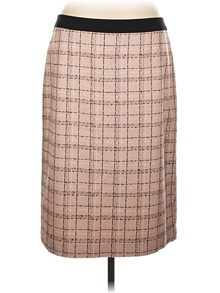 Pre-owned Liz Claiborne Career Formal Skirt In Tan
