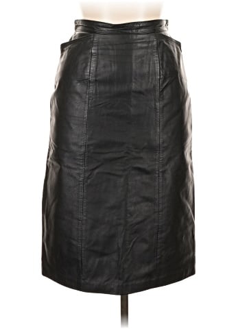 Greg Adams Leather Skirt (view 1)