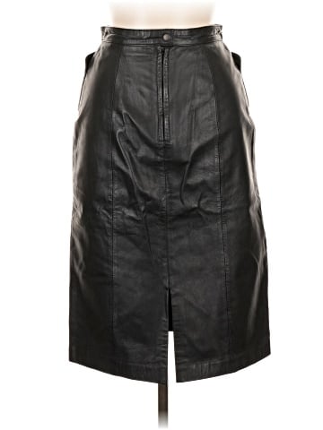 Greg Adams Leather Skirt (view 2)