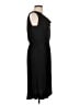 Ellen Parker Solid Black Cocktail Dress Size L - photo 4