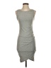 Leith Solid Gray Casual Dress Size XS - photo 1
