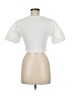 Zara White Short Sleeve Top Size M - photo 2