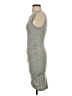 Leith Solid Gray Casual Dress Size XS - photo 5