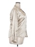 Laura Scott 100% Polyester Metallic Silver Long Sleeve Blouse Size 18 - photo 4