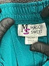 Maggie Sweet 100% Polyester Solid Teal Casual Pants Size 1X - photo 4