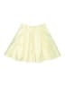 Unbranded 100% Polyester Chevron-herringbone Yellow Skirt Size 12 - 14 - photo 1
