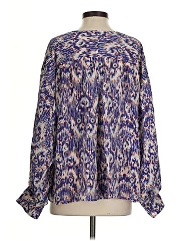 Étoile Isabel Marant 3/4 Sleeve Silk Top (view 2)
