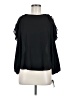 Iz Byer 100% Polyester Black 3/4 Sleeve Blouse Size M - photo 1