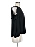 Iz Byer 100% Polyester Black 3/4 Sleeve Blouse Size M - photo 4