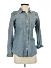 J.Jill 100% Cotton Blue Long Sleeve Button-Down Shirt Size XS - photo 1