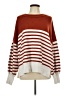 Unbranded Stripes Red Pullover Sweater Size L - photo 1