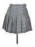 Rewind Checkered-gingham Gray Casual Skirt Size XXL - photo 1