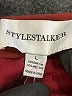StyleStalker Solid Burgundy Formal Skirt Size L - photo 3