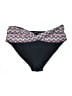Unbranded Chevron-herringbone Purple Black Swimsuit Bottoms Size L (estimated) - photo 1