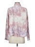 Splendid 100% Viscose Tie-dye Pink Long Sleeve Blouse Size S - photo 2