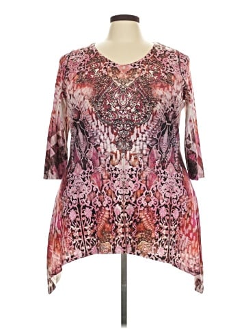 Unity 3/4 Sleeve Blouse (view 1)