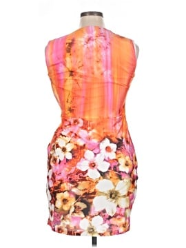 strapless open back dress Anya Taylor Joy Orange Dress Last Night In Soho Short Prom Dress – Hoprom main image 0
