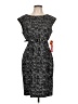 Connected Apparel Tweed Black Gray Cocktail Dress Size 12 (petite) - photo 1