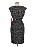 Connected Apparel Tweed Black Gray Cocktail Dress Size 12 (petite) - photo 2