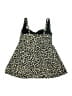 Swim Solutions Animal Print Gold Swimsuit Top Size 12 - photo 2