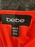Bebe Solid Orange Cocktail Dress Size XXS - photo 7