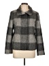 Talbots Plaid Gray Coat Size 12 - photo 1