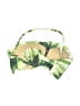 Unbranded Tropical Green Swimsuit Top Size M - photo 2