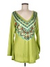 Unbranded Green Long Sleeve Blouse Size M - photo 1