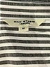 Max Studio Stripes Silver Long Sleeve Blouse Size M - photo 7