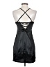 Wild Fable 100% Polyester Metallic Black Cocktail Dress Size XXS - photo 2