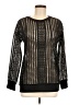 Fabletics Metallic Black Pullover Sweater Size M (estimated) - photo 1