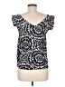 Ichi Black Short Sleeve Top Size EU 40 / US 10 - photo 2